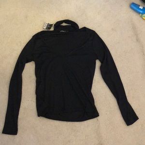 V neck long sleeve with collar size XS